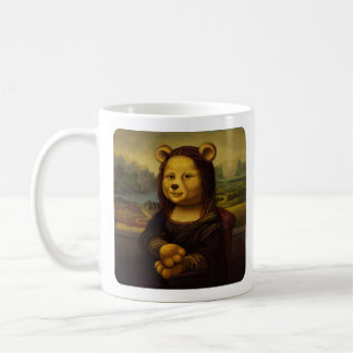 Mona Lisa Björn Kaffemugg