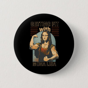 Mona Lisa Bodybuilding Muscle Gym Weightlift Wo Knapp