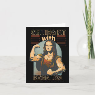 Mona Lisa Bodybuilding Muscle Gym Weightlift Wo Kort