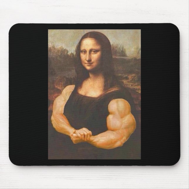 Mona Lisa Bodybuilding Muscle Gym Workout Outfits Musmatta (Framsidan)