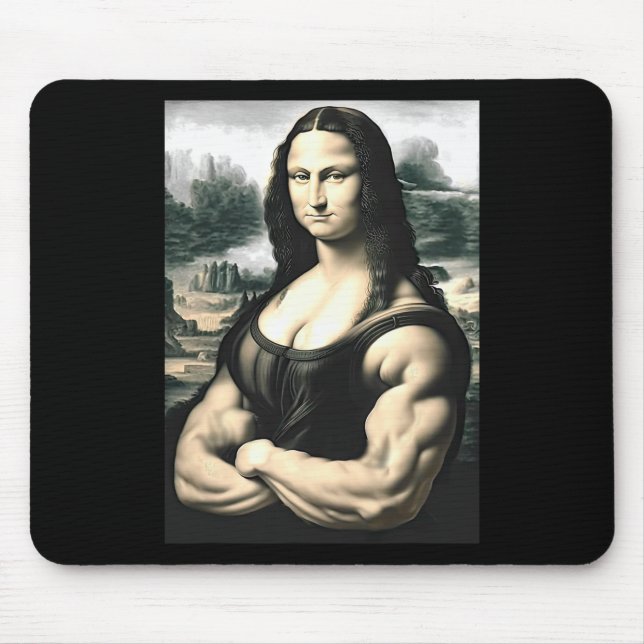 Mona Lisa Bodybuilding Parody Leonardo Da Vinci Me Musmatta (Framsidan)