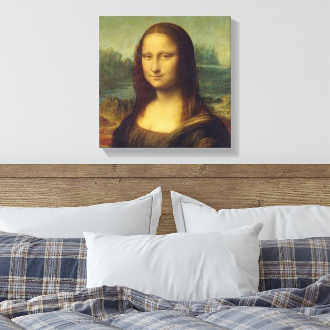 Mona Lisa By Leonardo Da Vinci Canvastryck (Insitu (sovrum))