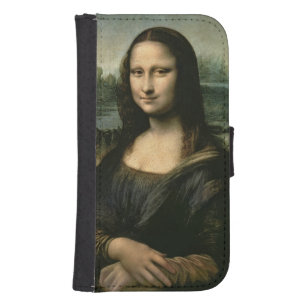 Mona Lisa, c.1503-6 2 Samsung S4 Plånboksfodral