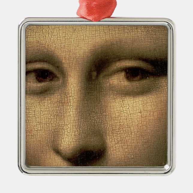 Mona Lisa, c.1503-6 Julgransprydnad Metall (Framsidan)