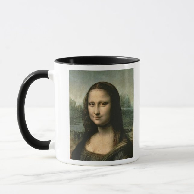 Mona Lisa, c.1503-6 Mugg (Vänster)