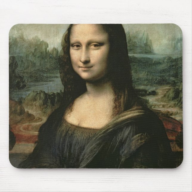 Mona Lisa, c.1503-6 Musmatta (Framsidan)