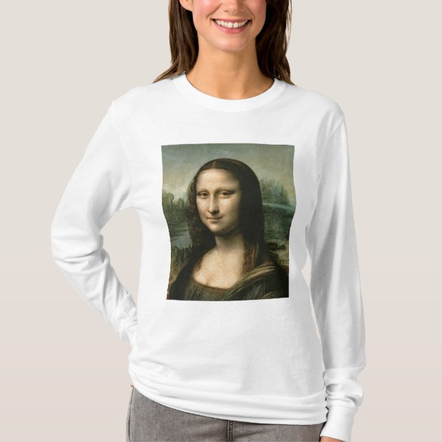 Mona Lisa, c.1503-6 Tee Shirt (Framsida)