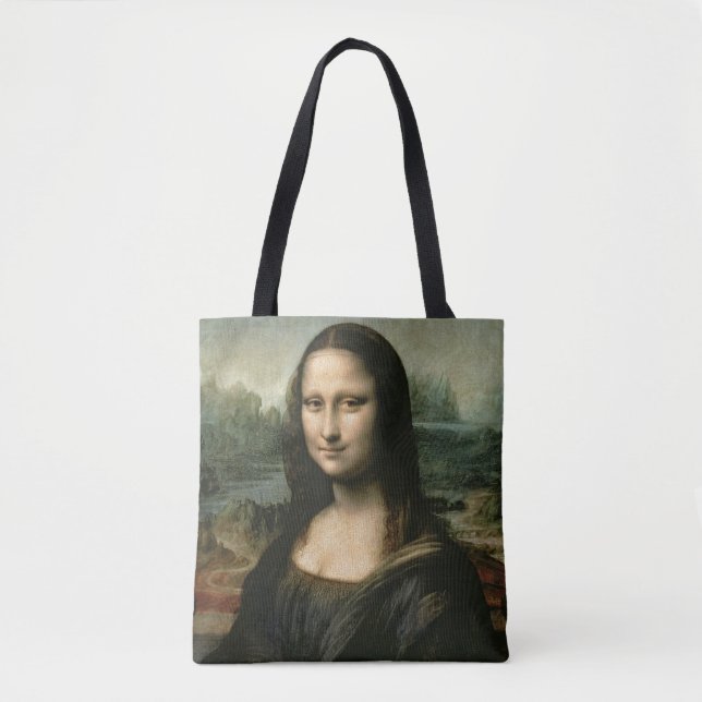 Mona Lisa, c.1503-6 Tygkasse (Framsida)