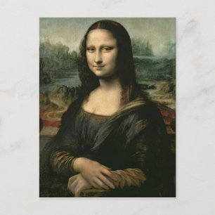 Mona Lisa, c.1503-6 Vykort