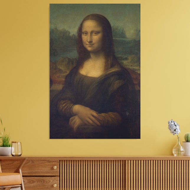 Mona Lisa Canvastryck (Insitu (Vardagsrum))