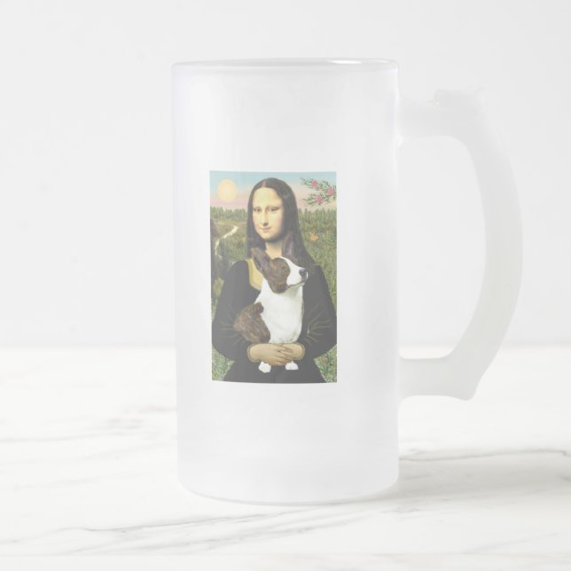 Mona Lisa - Cardigan Welsh Corgi Frostat Ölglas (Höger)