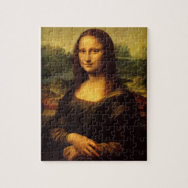 MONA LISA CHALLENGING JIGSAW PUZZLE PUSSEL (Vertikal)