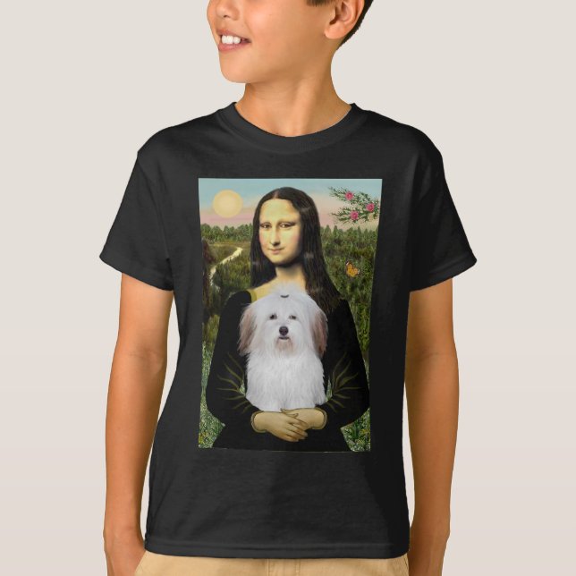 Mona Lisa - Coton De Tulear Tröja (Framsida)
