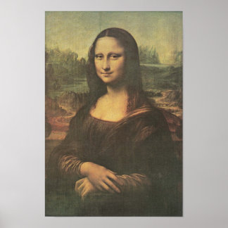 Mona Lisa da Vinci Fine Art Poster