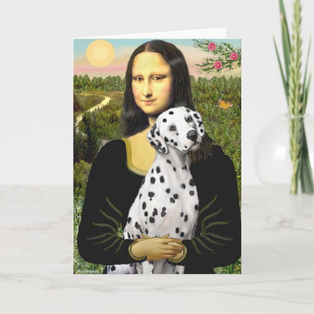 Mona Lisa - Dalmatien Kort (Framsida)