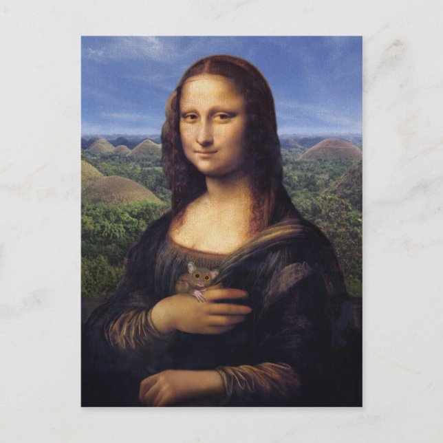 Mona Lisa de Bohol Vykort (Framsida)