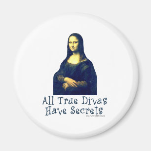 Mona Lisa Divahemligheter Magnet