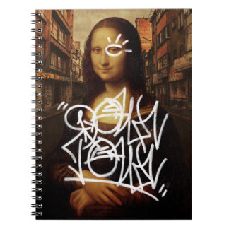 Mona Lisa Downtown Anteckningsbok