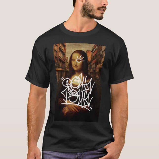 Mona Lisa Downtown T Shirt (Framsida)