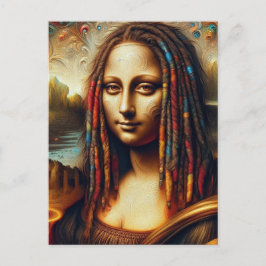 Mona Lisa Dreadlocks Vykort