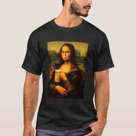 Mona Lisa dricker öl, Beer älskare T Shirt