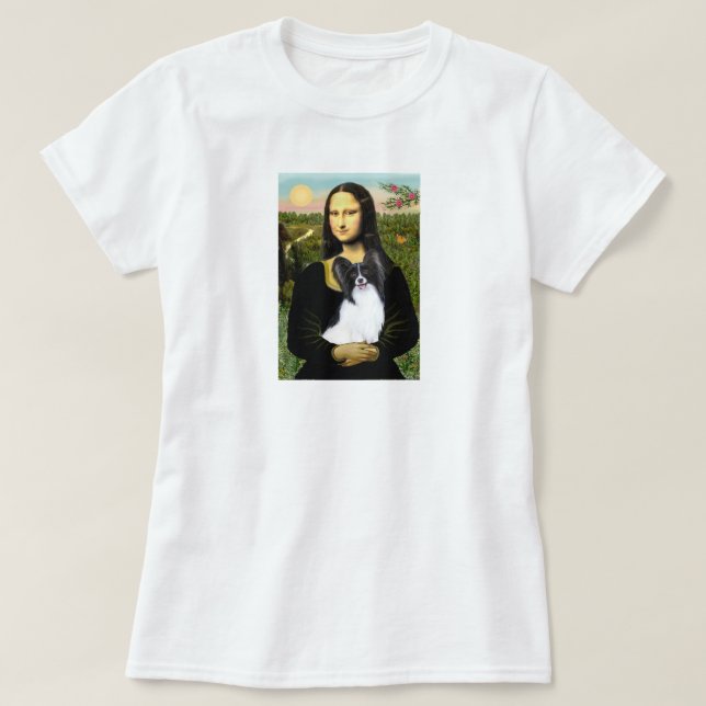 Mona Lisa - Fjäril 1 Tee Shirt (Design framsida)