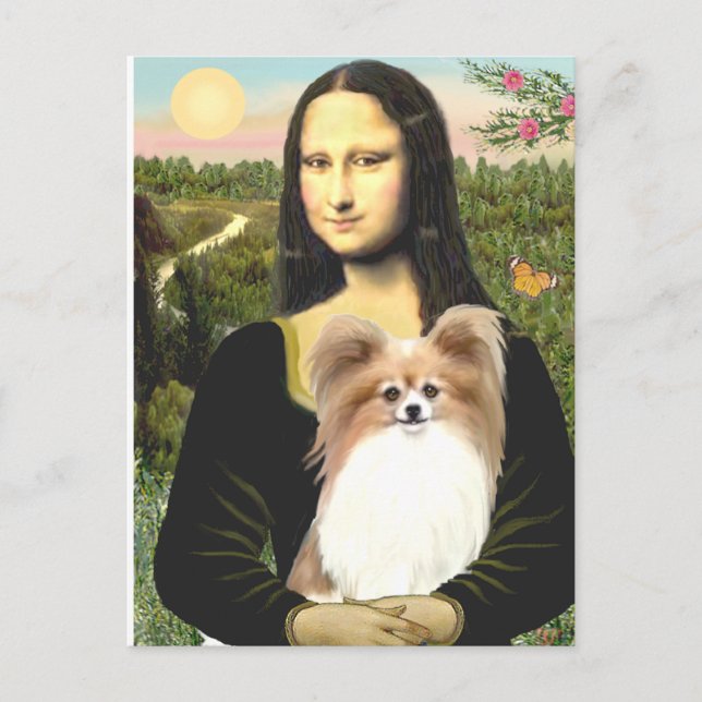 Mona Lisa - Fjäril 4 Vykort (Framsida)