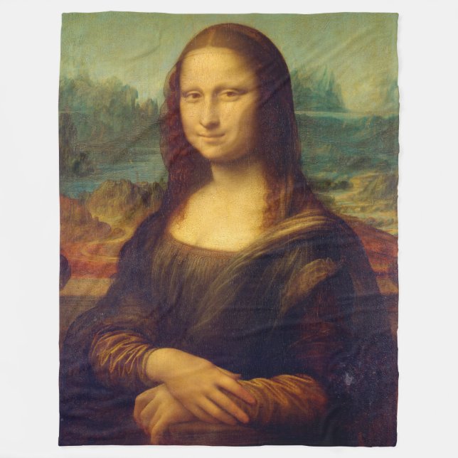 Mona Lisa Fleecefilt (Framsidan)