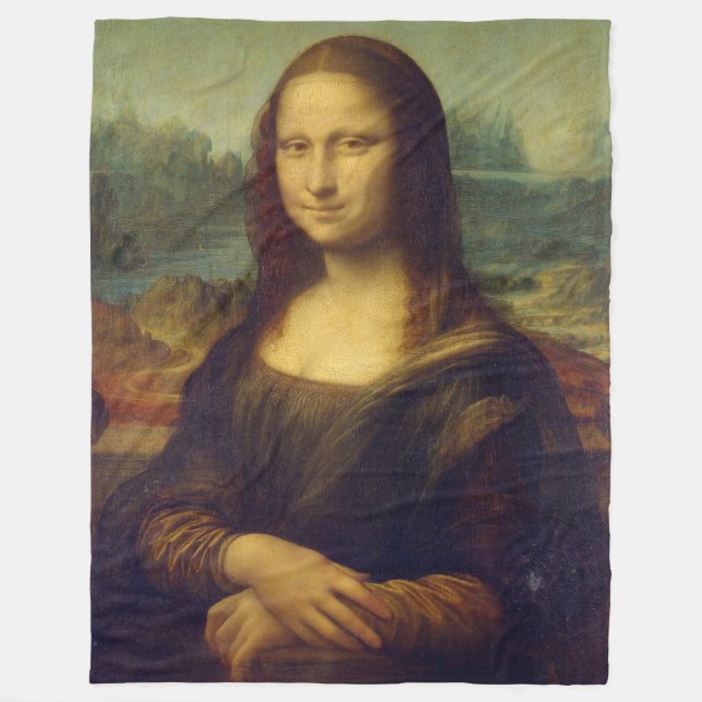 Mona Lisa Fleecefilt (Framsidan)