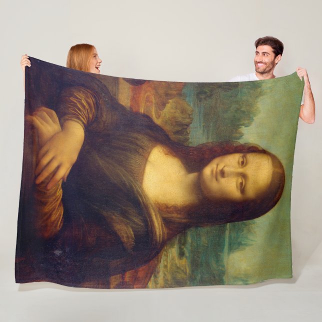 Mona Lisa Fleecefilt (På plats)
