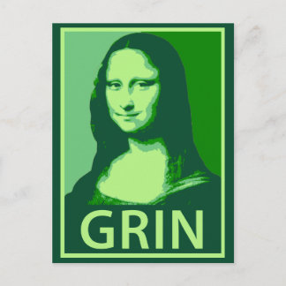 Mona Lisa Flin Vykort