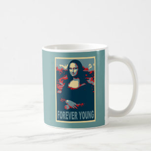 Mona Lisa för evigtbarn Kaffemugg