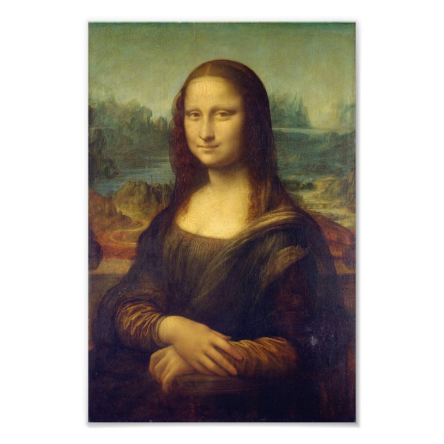 Mona Lisa Fototryck (Framsidan)