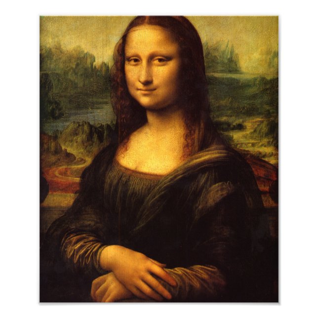 Mona Lisa Fototryck (Framsidan)
