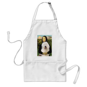 Mona Lisa - Gammal engelska 3 Förkläde