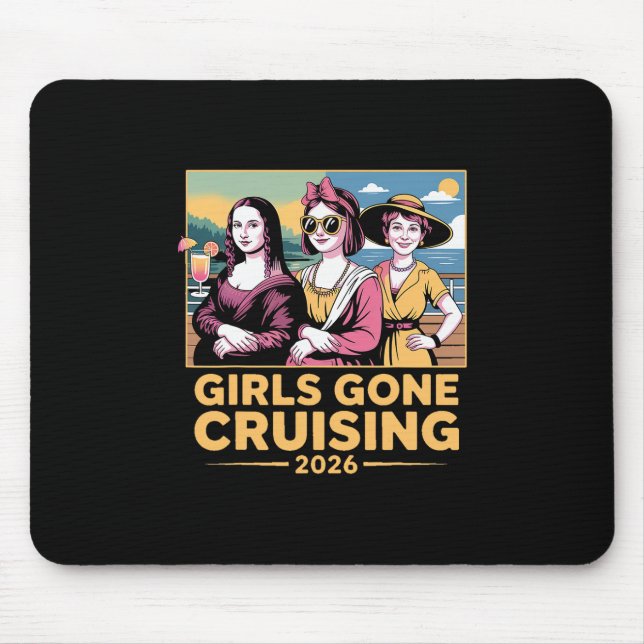 Mona Lisa Girls Gone Cruising 2026 kryssningsresa Musmatta (Framsidan)