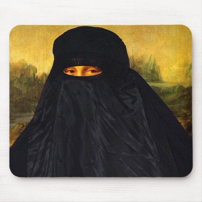 Mona Lisa Gömt BeBakBurqa Musmatta (Framsidan)
