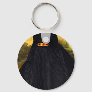 Mona Lisa Gömt BeBakBurqa Nyckelring