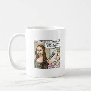 Mona Lisa - hemska tänder Kaffemugg