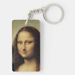 Mona Lisa i detalj av Leonardo da Vinci