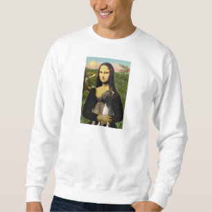 Mona Lisa - Italiensk miniatyrhund Lång Ärmad Tröja