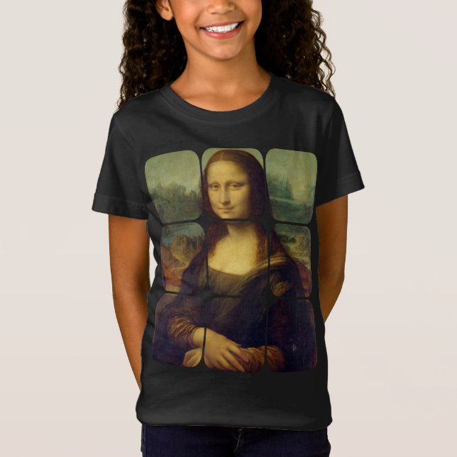 Mona Lisa Italienska Renaissancen Artist Painting  T Shirt (Framsida)
