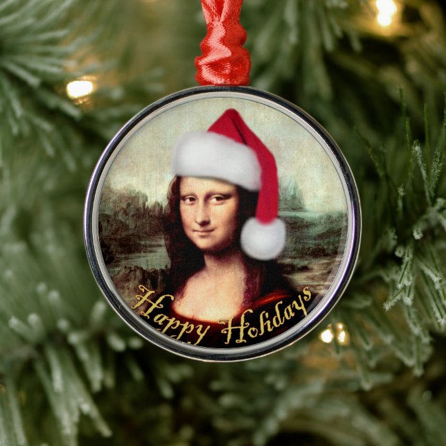 Mona Lisa jul Julgransprydnad Metall (Träd)