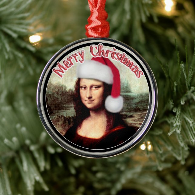 Mona Lisa jul Julgransprydnad Metall (Träd)