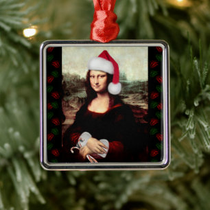 Mona Lisa jul Julgransprydnad Metall