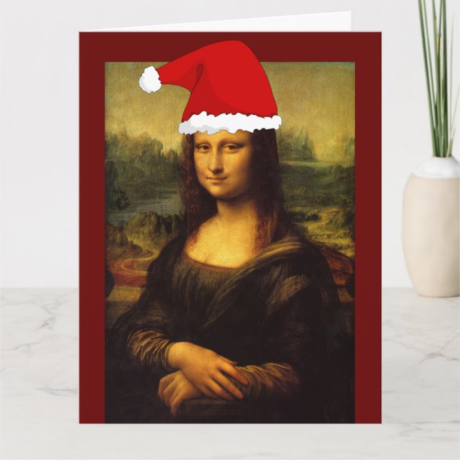 MONA LISA JUL STORA KORT LE SMILE! (Framsida)