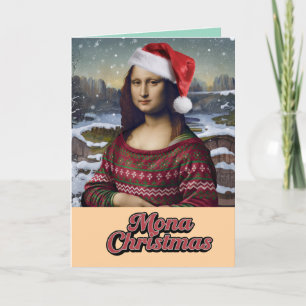 Mona Lisa jultröja Helgkort