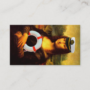 Mona Lisa Kärlek Boats Visitkort