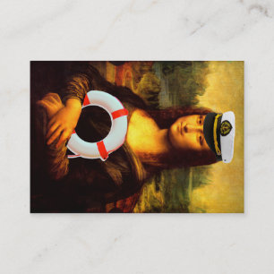 Mona Lisa Kärlek Boats Visitkort