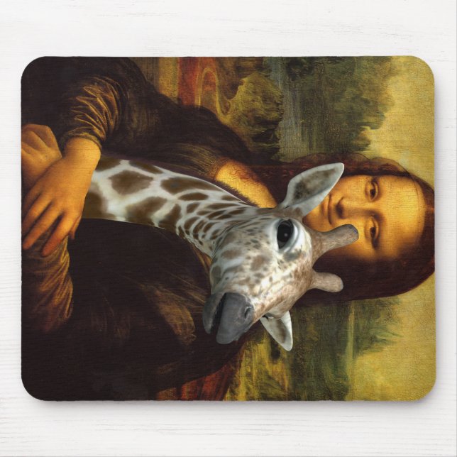 Mona Lisa Kärlek Giraffes Musmatta (Framsidan)